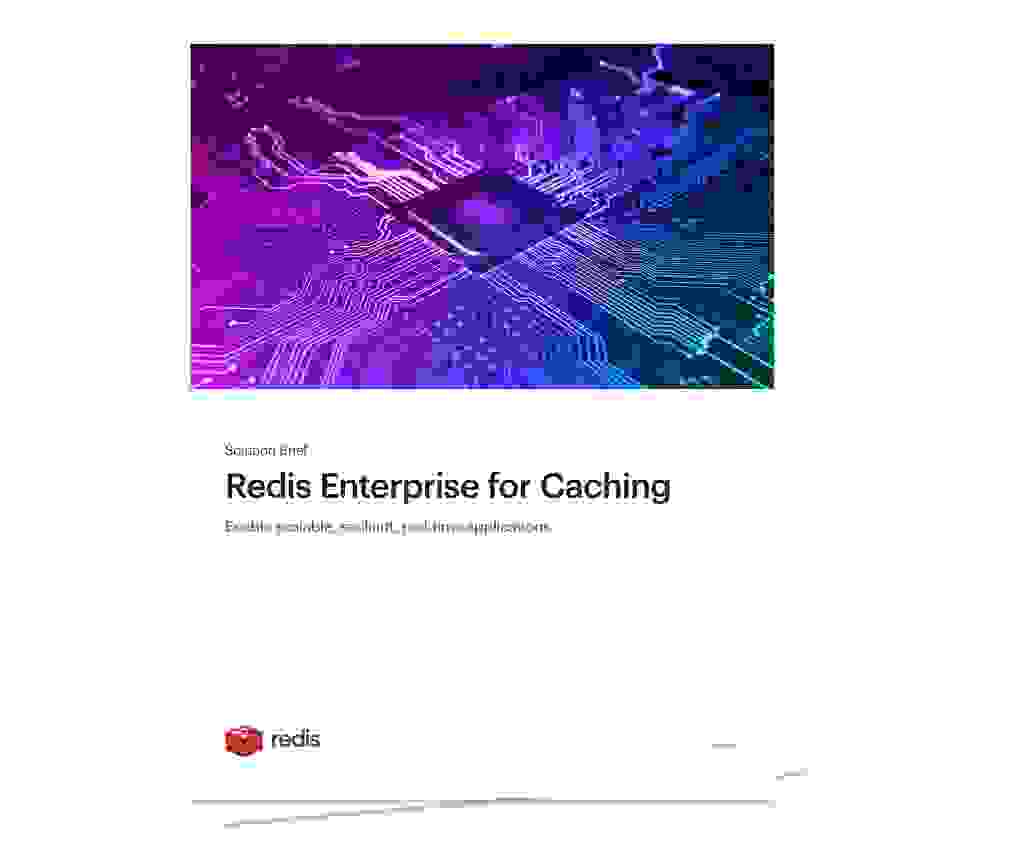 Redis Enterprise for Caching