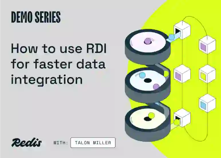 Redis RDI Demo Series Event Card